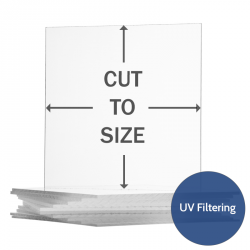 Cut-to-Size Acrylic UV-Filtering OP3 Frame Grade Clear Sheet