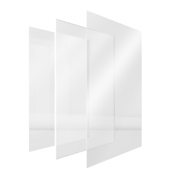 Plexiglass Sheet/Panel Acrylic 8 x 10 - 12 Pack PET Thick 0.04 Clear  Plexi for Picture Frame Replacement Glass Crafting Projects Cricut Cutting  Painting Cover Signs Display or Cut to Size. 12