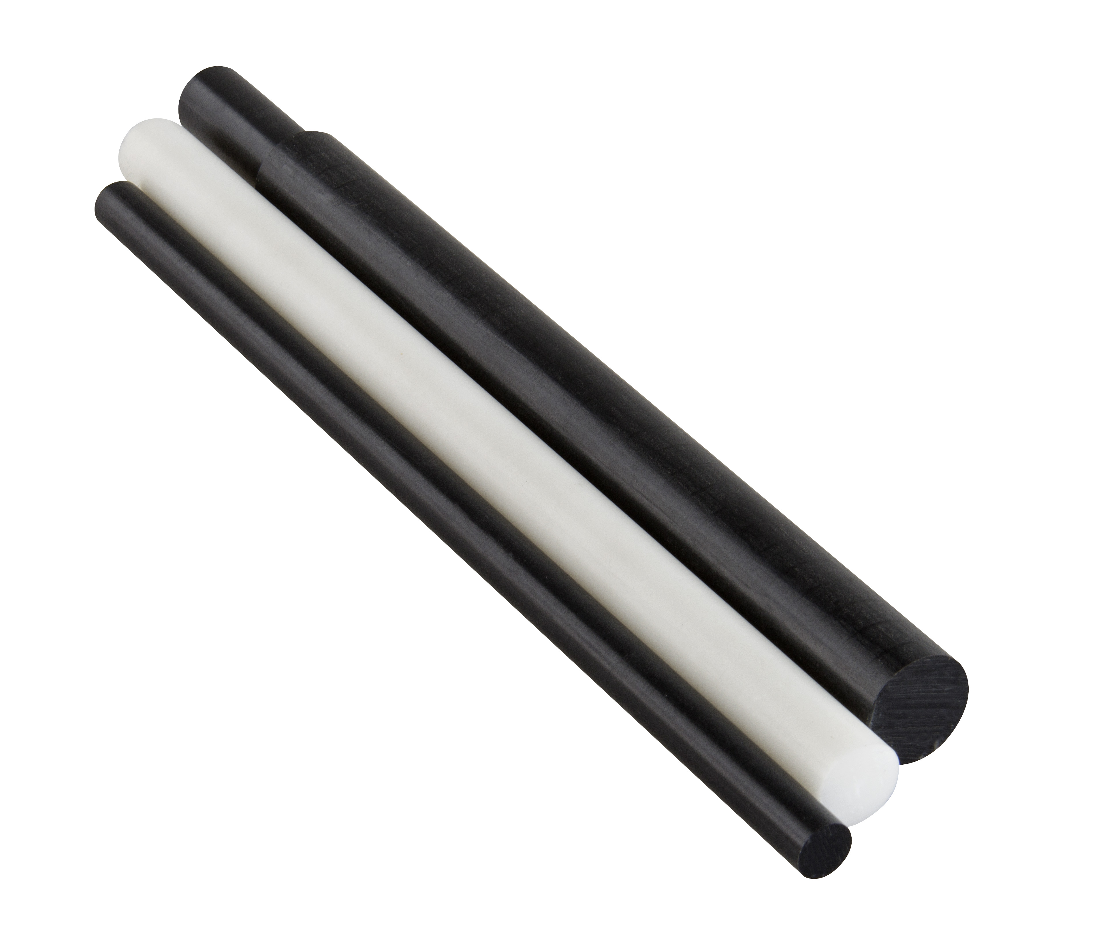 5-20 pcs ABS Styrene Plastic Round Bar Rods Diameter 2mm length 250mm White 