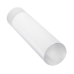 PVC Round Rod Wzqwzj Polycarbonate Plastic Rod for Construction Long:500mm,Diameter:45mm 